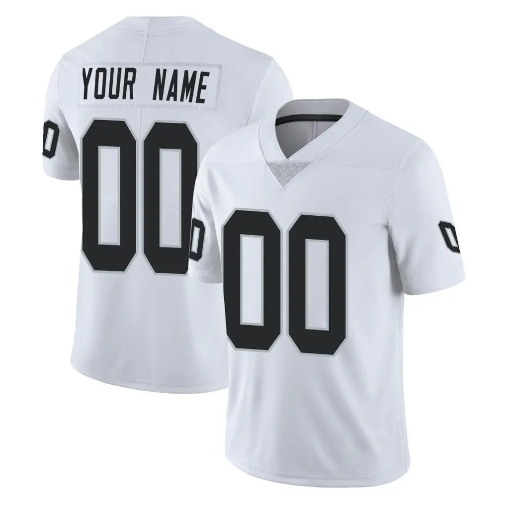 MyBoyd Custom LV.Raiders White Limited Vapor Untouchable Home Game Any Name & Numbers Stitched Jerseys