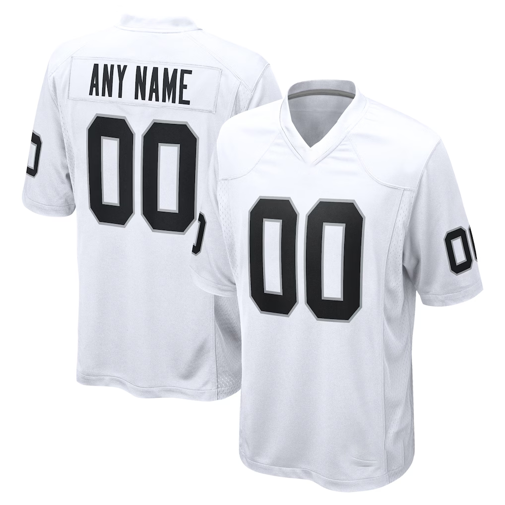 MyBoyd Custom LV.Raiders White Team Stitched Jerseys