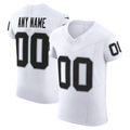 MyBoyd Custom LV.Raiders White Vapor F.U.S.E. Elite Stitched Jerseys