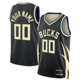MyBoyd Custom M.Bucks Black 202223 Swingman Jerseys - Statement Edition