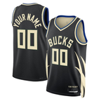 MyBoyd Custom M.Bucks Black 202223 Swingman Jerseys - Statement Edition
