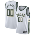 MyBoyd Custom M.Bucks White 202021 Swingman Custom Jerseys - Association Edition
