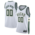 MyBoyd Custom M.Bucks White Swingman Jerseys - Association Edition