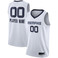 MyBoyd Custom M.Grizzlies White 202021 Swingman Stitched Jerseys- Association Edition