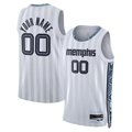 MyBoyd Custom M.Grizzlies White 202526 City Edition Swingman Stitched Jerseys