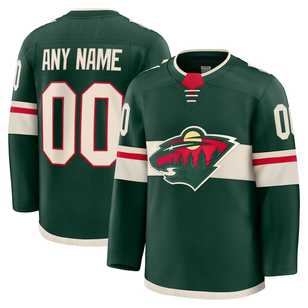 MyBoyd Custom M.Wild Green Home Premium Jerseys