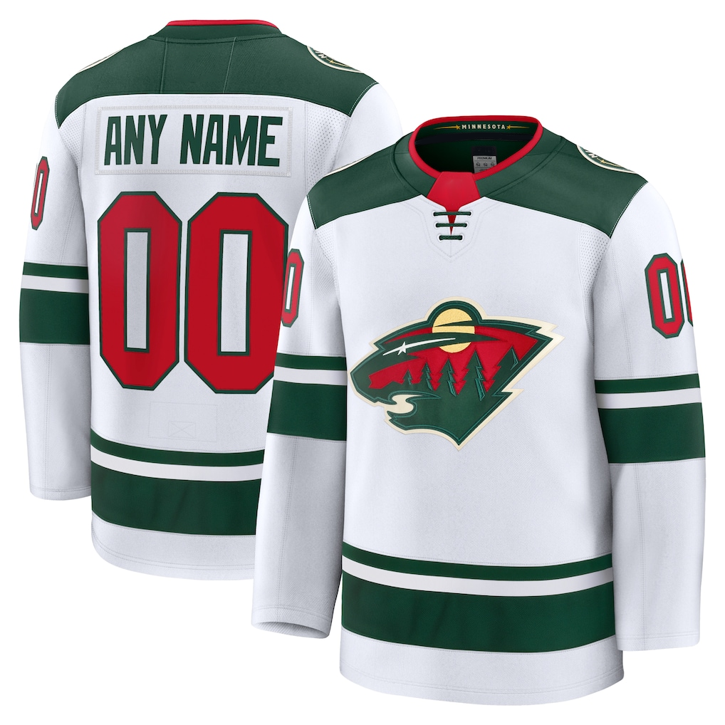 MyBoyd Custom M.Wild White Away Premium Jerseys