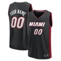 MyBoyd Custom M.Heat  Black Fast Break Jerseys - Icon Edition