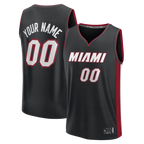 MyBoyd Custom M.Heat  Black Fast Break Jerseys - Icon Edition