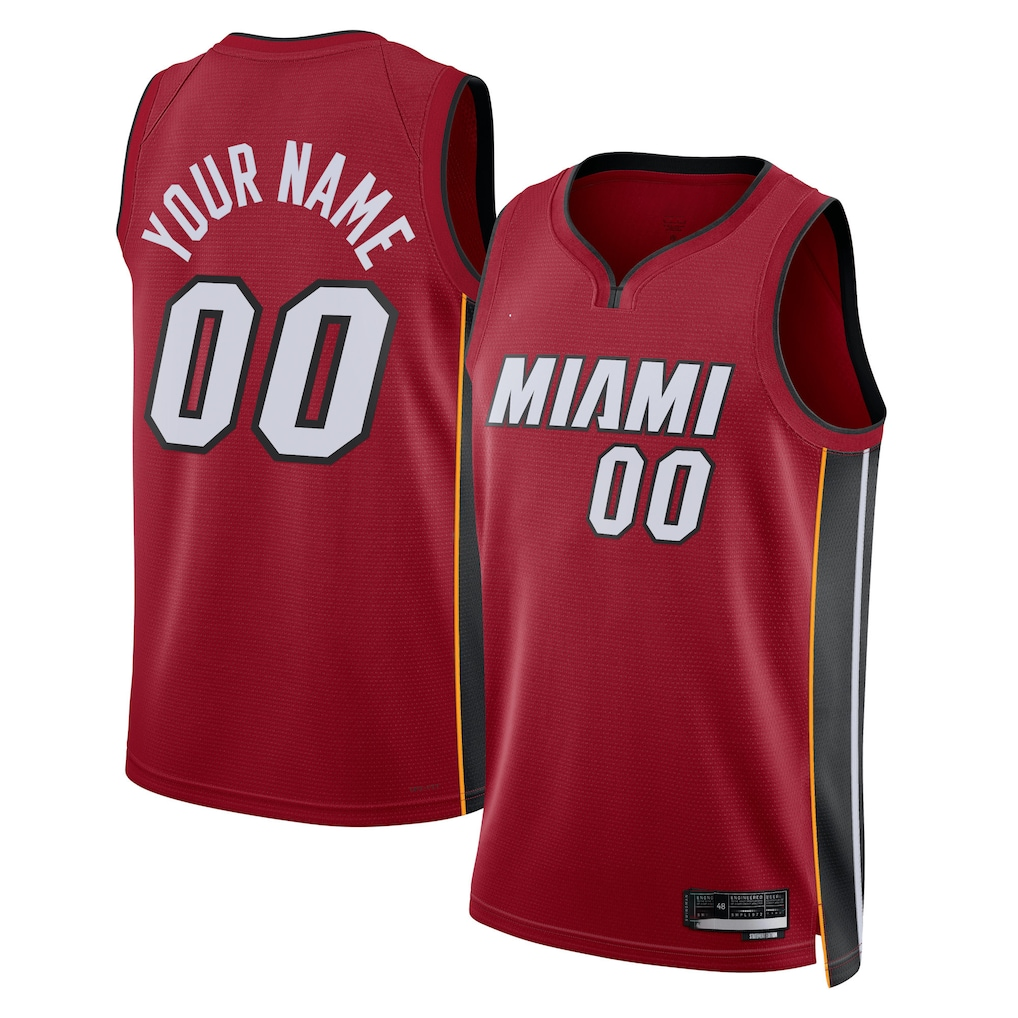 MyBoyd Custom M.Heat Heat Red 202223 Swingman Jerseys - Statement Edition