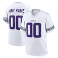 MyBoyd Custom MN.Vikings White Alternate Game Football Jerseys