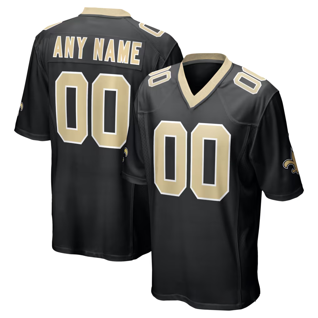 MyBoyd Custom NO.Saints Black  Game Stitched Jerseys