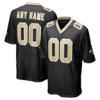 MyBoyd Custom NO.Saints Black  Game Stitched Jerseys
