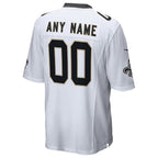MyBoyd Custom NO.Saints White Home Game Stitched Jerseys