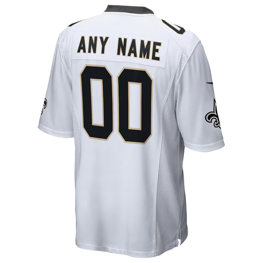 MyBoyd Custom NO.Saints White Home Game Stitched Jerseys
