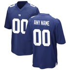 MyBoyd Custom NY.Giants Royal Game Stitched Jerseys