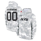 MyBoyd Custom NY.Jets Arctic Camo Salute to Service Pullover Hoodies Limited Game Any Name & Numbers Stitched Jerseys