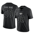 MyBoyd Custom NY.Jets Black Limited Reflective Home Game Any Name & Numbers Stitched Jerseys