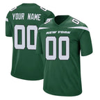 MyBoyd Custom NY.Jets Green Home Game Any Name & Numbers Stitched Jerseys