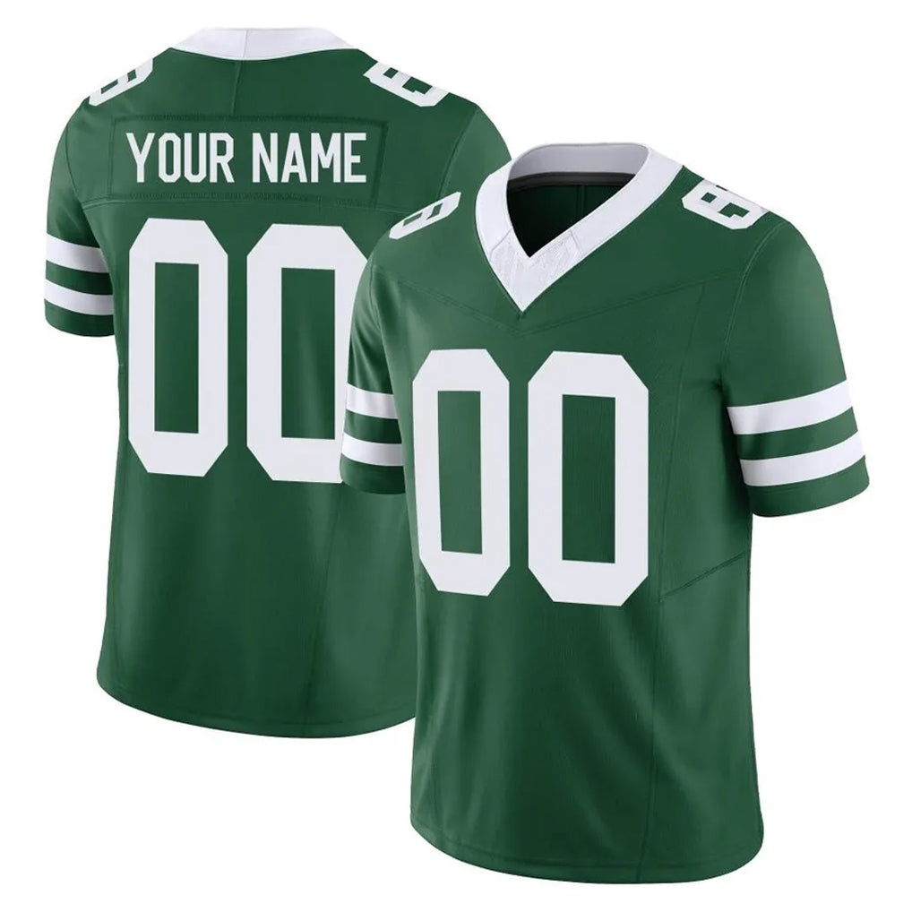 MyBoyd Custom NY.Jets Green Legacy Limited Vapor F.U.S.E. Home Game Any Name & Numbers Stitched Jerseys