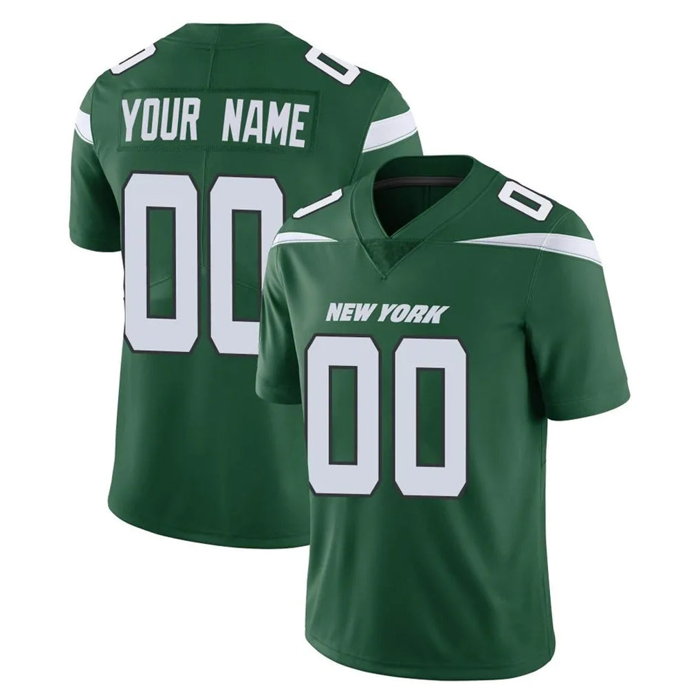 MyBoyd Custom NY.Jets Green Limited Vapor Home Game Any Name & Numbers Stitched Jerseys