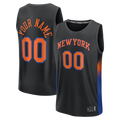 MyBoyd Custom NY.Knicks Black Fast Break Jerseys - Icon Edition
