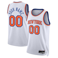 MyBoyd Custom NY.Knicks White Swingman Jerseys - Association Edition