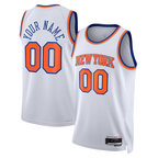 MyBoyd Custom NY.Knicks White Swingman Jerseys - Association Edition