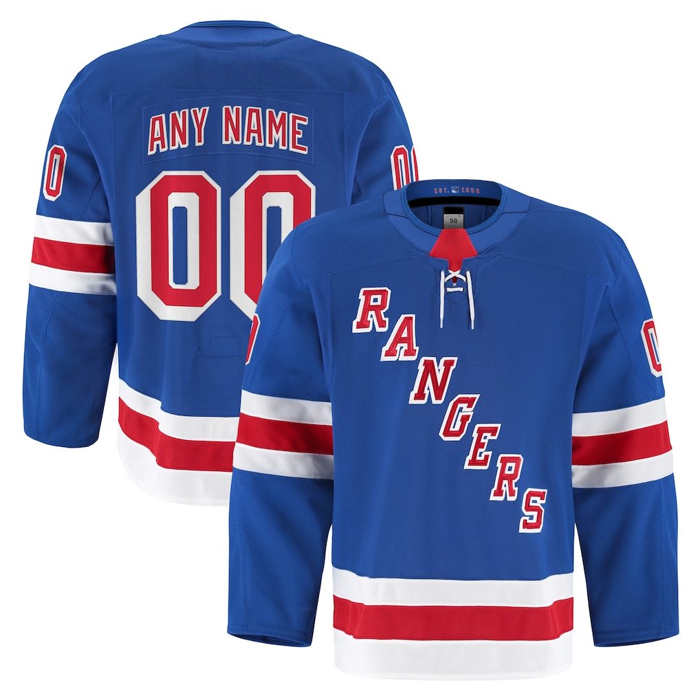 MyBoyd Custom NY.Rangers Royal Home Authentic Pro Jerseys