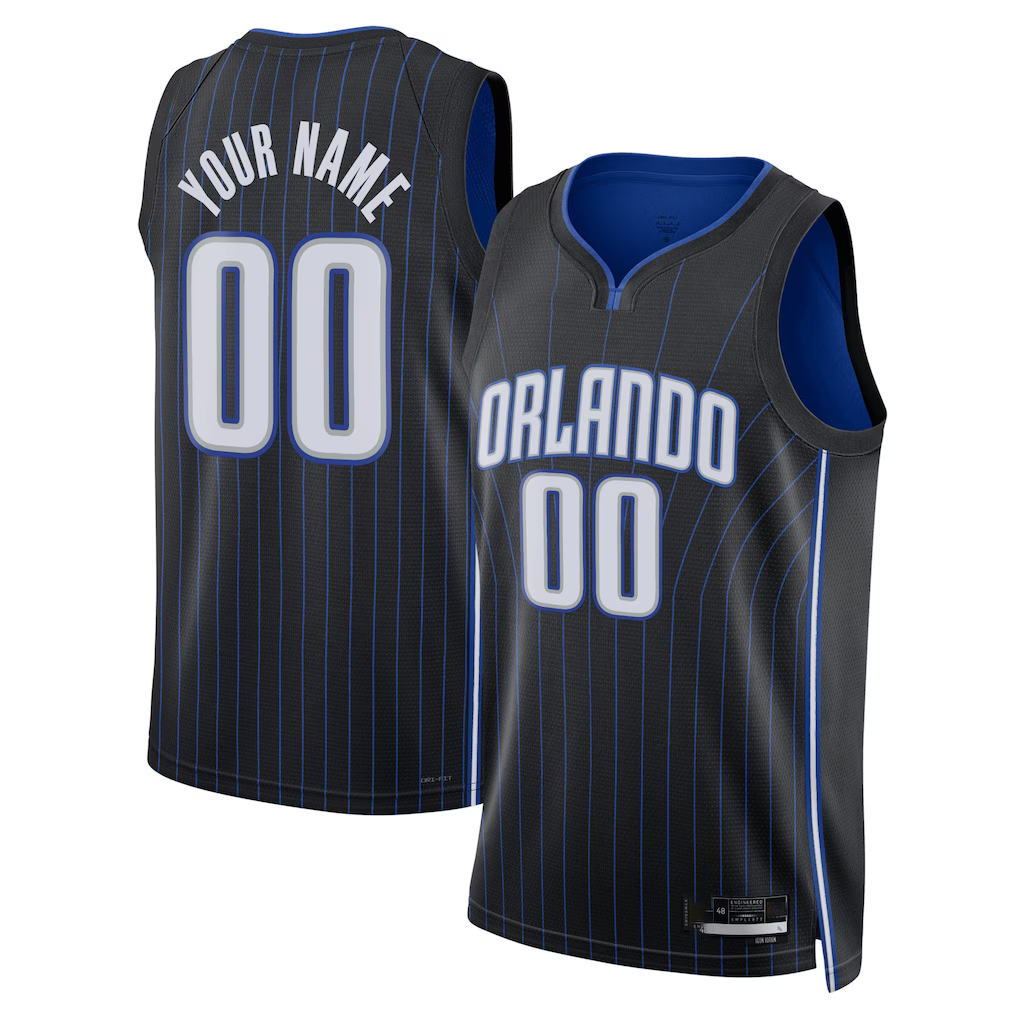 MyBoyd Custom O.Magic Black Swingman Jerseys - Icon Edition