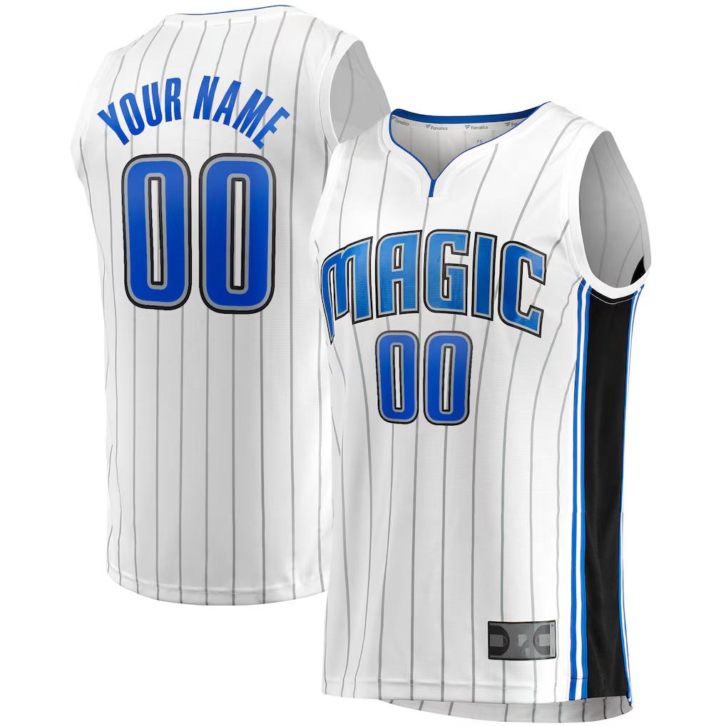 MyBoyd Custom O.Magic White Fast Break Replica Jerseys - Association Edition
