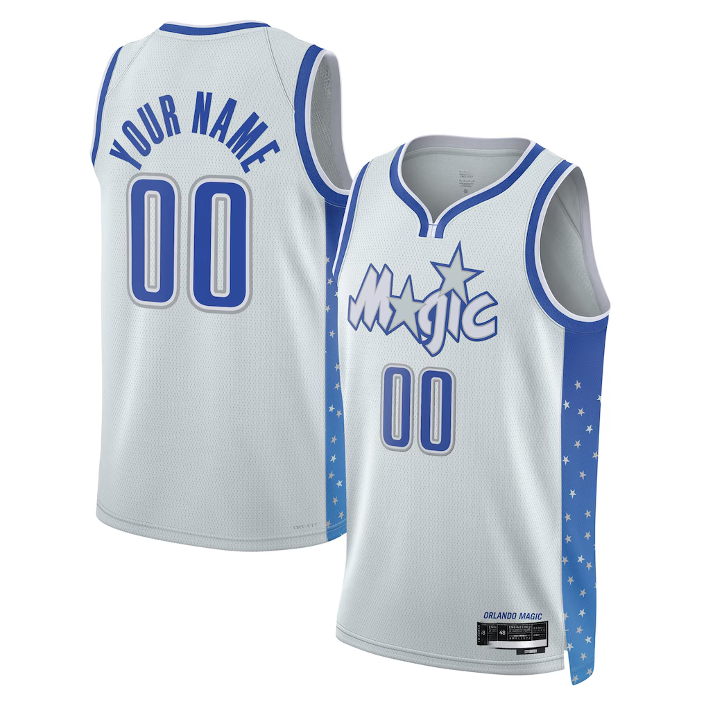 MyBoyd Custom O.Magic Silver 202526 City Edition Swingman Jerseys