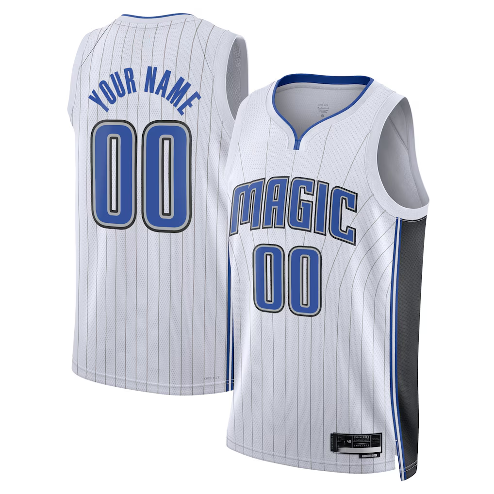 MyBoyd Custom O.Magic White Swingman Jerseys - Association Edition
