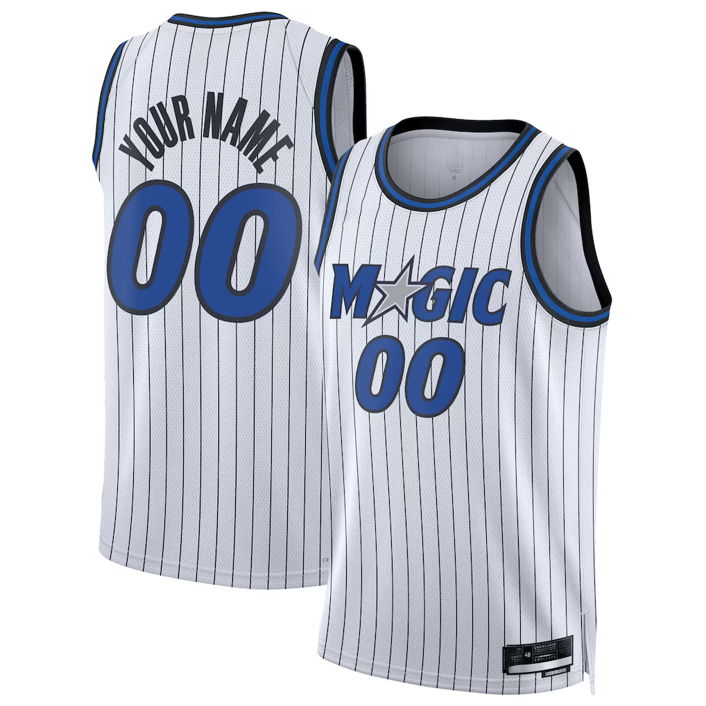 MyBoyd Custom O.Magic White Swingman Jerseys - Association Edition
