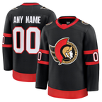 MyBoyd Custom O.Senators Black Home Premium Jerseys