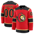 MyBoyd Custom O.Senators Red Alternate Premium Jerseys