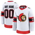 MyBoyd Custom O.Senators White Away Premium Jerseys