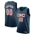 MyBoyd Custom OC.Thunder Blue 202526 City Edition Swingman Stitched Jerseys