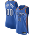 MyBoyd Custom OC.Thunder Blue Authentic Stitched Jerseys - Icon Edition