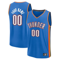 MyBoyd Custom OC.Thunder Blue Fast Break Stitched Jerseys - Icon Edition