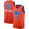 MyBoyd Custom OC.Thunder Orange Swingman Stitched Jerseys- Statement Edition