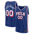 MyBoyd Custom P.76ers Blue Fast Break Jerseys - Icon Edition