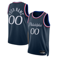 MyBoyd Custom P.76ers Navy 202526 City Edition Swingman Jerseys