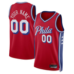 MyBoyd Custom P.76ers Red 202223 Swingman Jerseys - Statement Edition