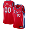MyBoyd Custom P.76ers Red Swingman Jerseys - Statement Edition