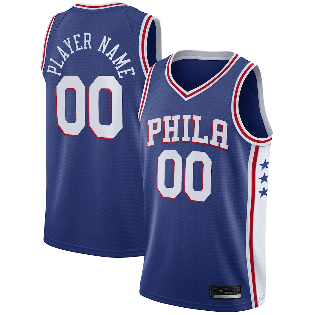 MyBoyd Custom P.76ers Royal 202021 Swingman Jerseys - Icon Edition
