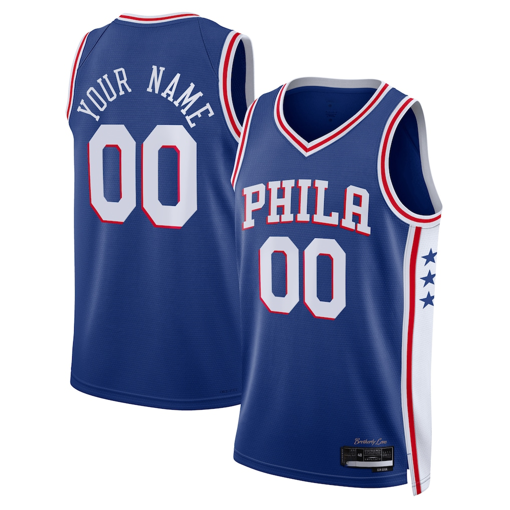 MyBoyd Custom P.76ers Royal 202223 Swingman Jerseys - Icon Edition