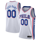 MyBoyd Custom P.76ers White 202223 Swingman Jerseys - Association Edition