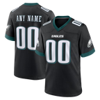 MyBoyd Custom P.Eagles Black Alternate Game Stitched Jerseys