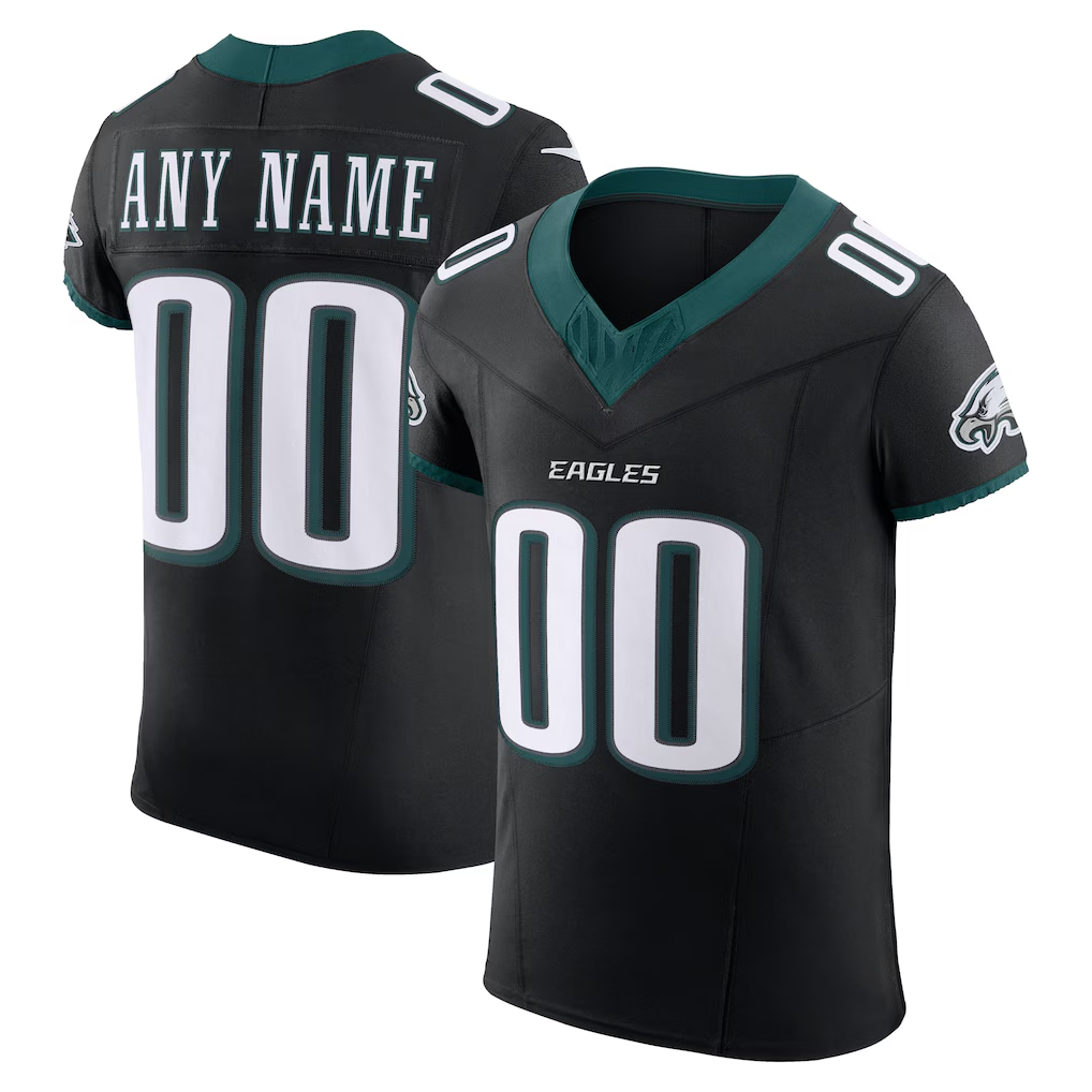 MyBoyd Custom P.Eagles Black Alternate Vapor F.U.S.E. Elite Stitched Jerseys